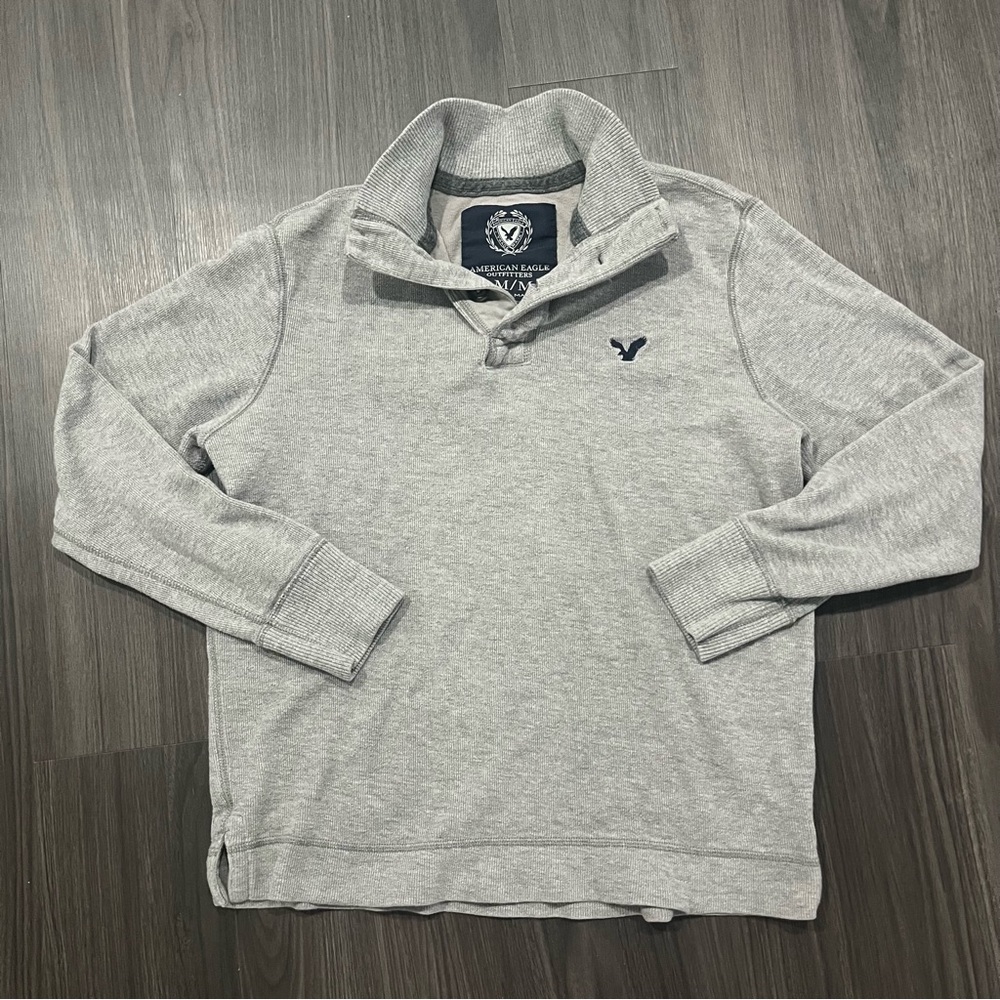 American Eagle Outfitters Men’s Pullover Mock Neck Sweater